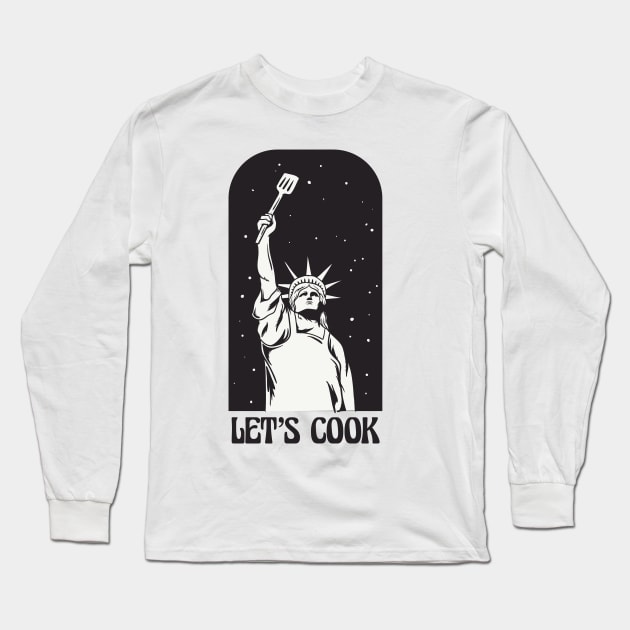 Lets Cook Long Sleeve T-Shirt by Eins99